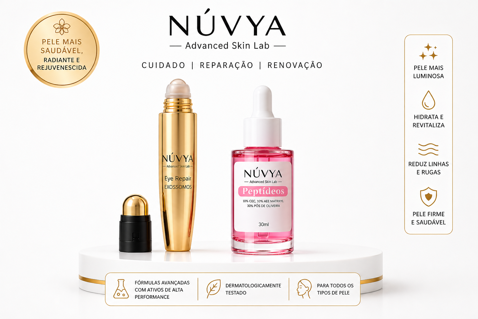 Eye Exossomos + Sérum Peptídeos